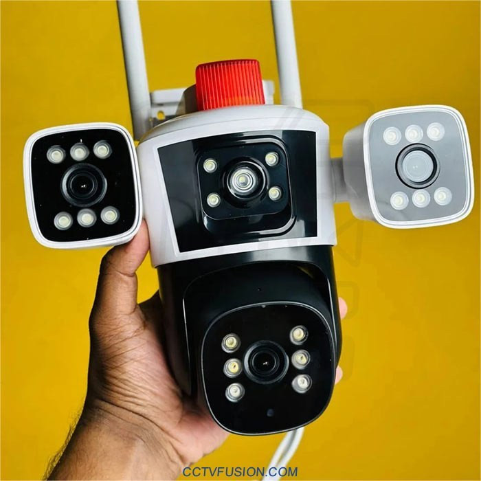 دوربین مداربسته O-Kam QQ849-WP-4-4G مینی اسپید دام ۵ مگاپیکسل با دید در شب رنگی
